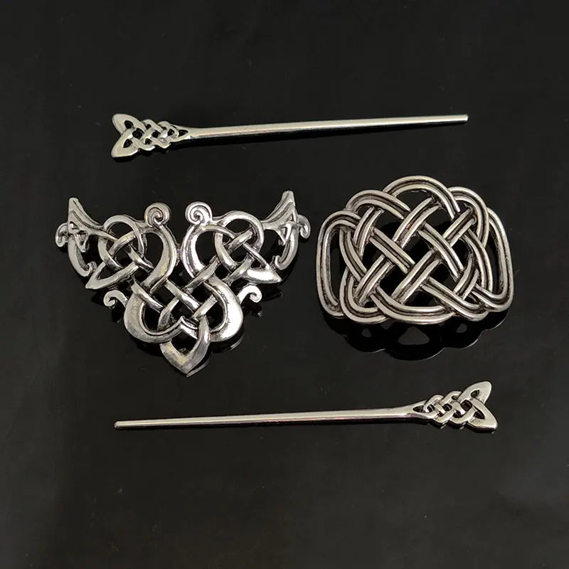 Barrette d'inspiration Celte
