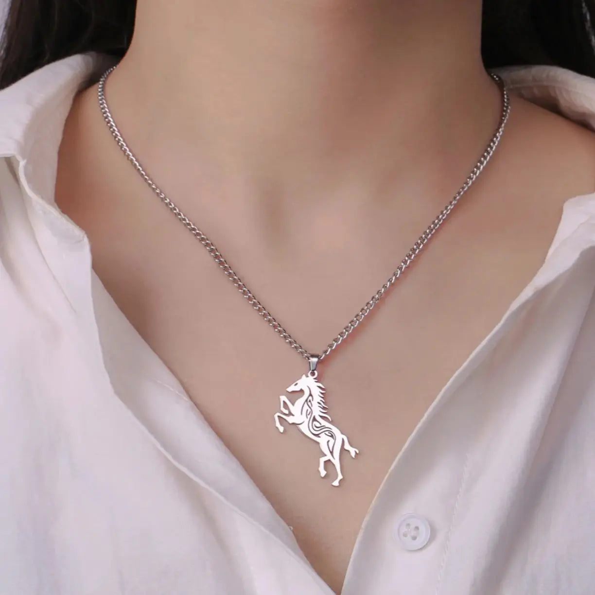 pendentif cheval