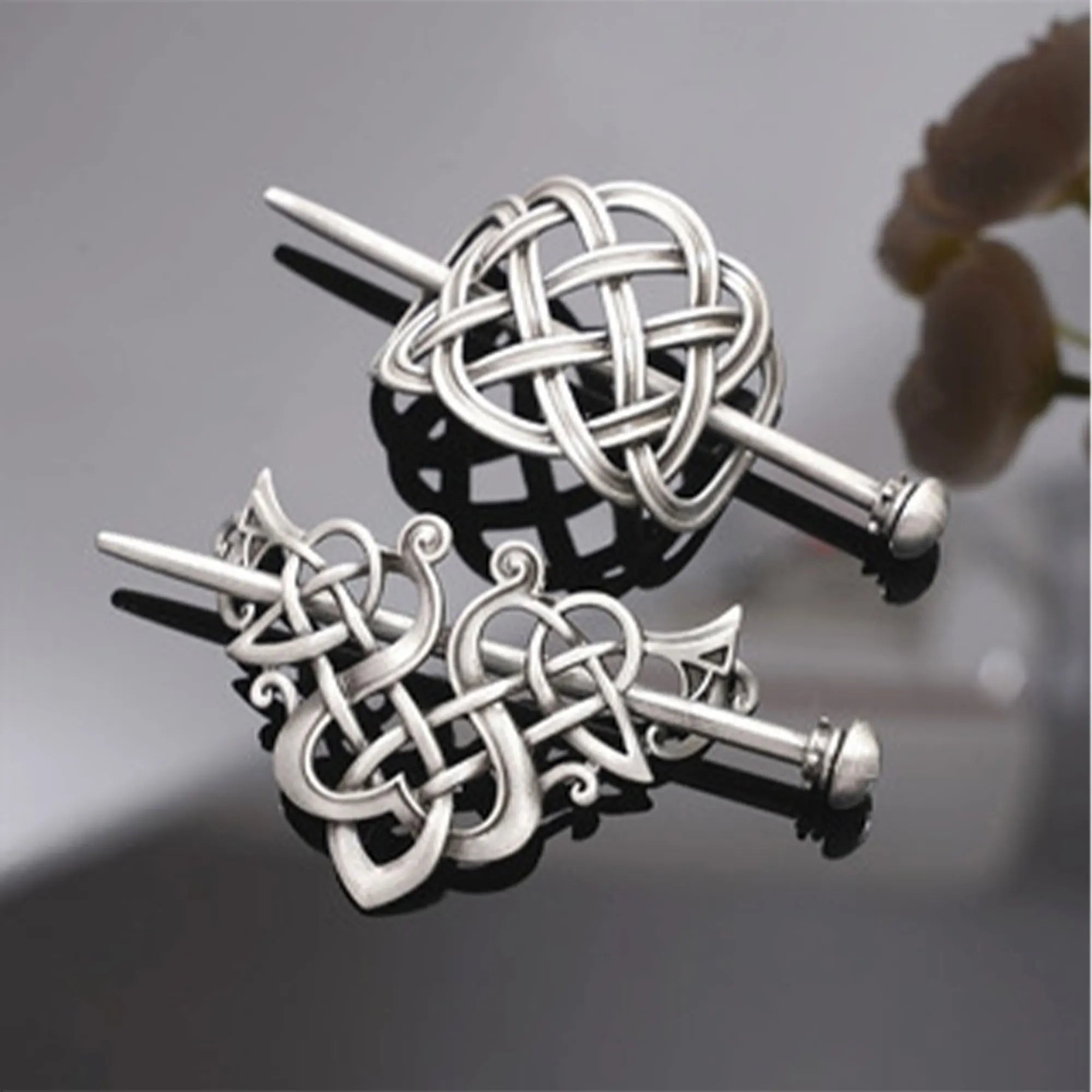 Barrette d'inspiration Celte
