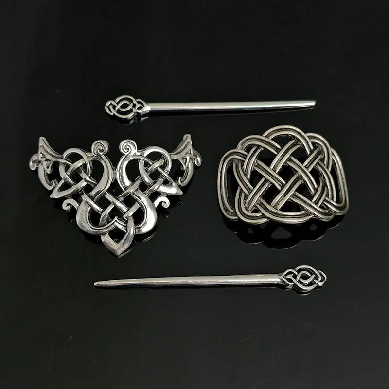 Barrette d'inspiration Celte