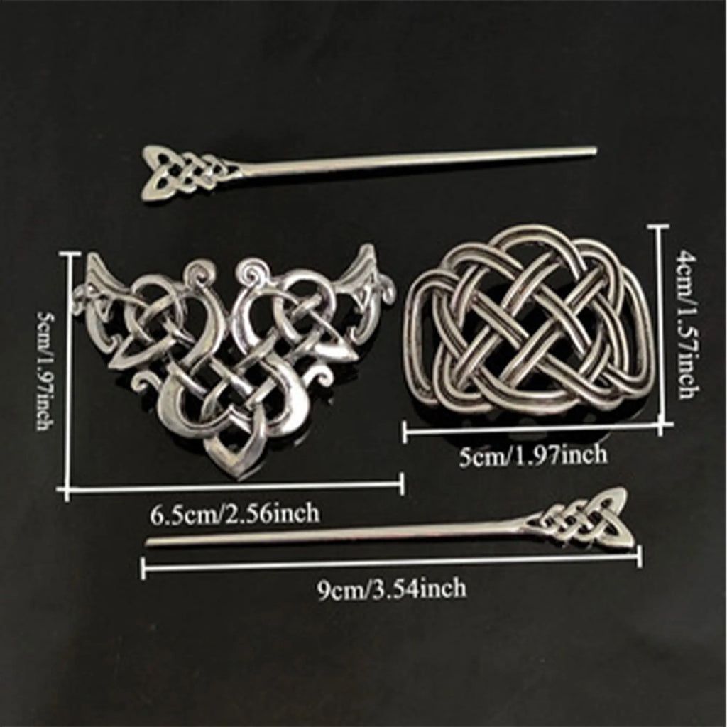 Barrette d'inspiration Celte