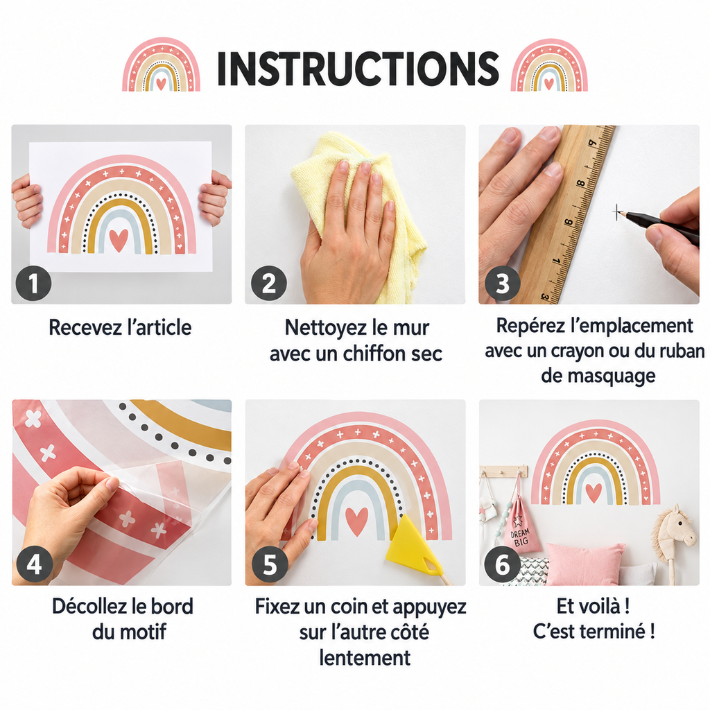 Instructions de pose